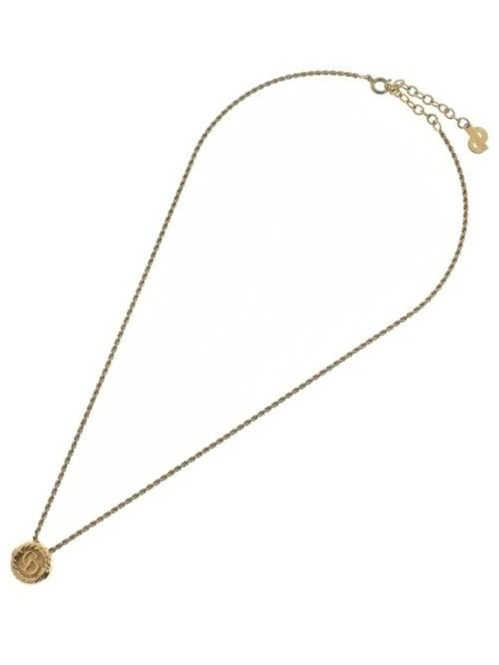 ★SOLD★ Dior Necklace Gold - Picture 2 of 4